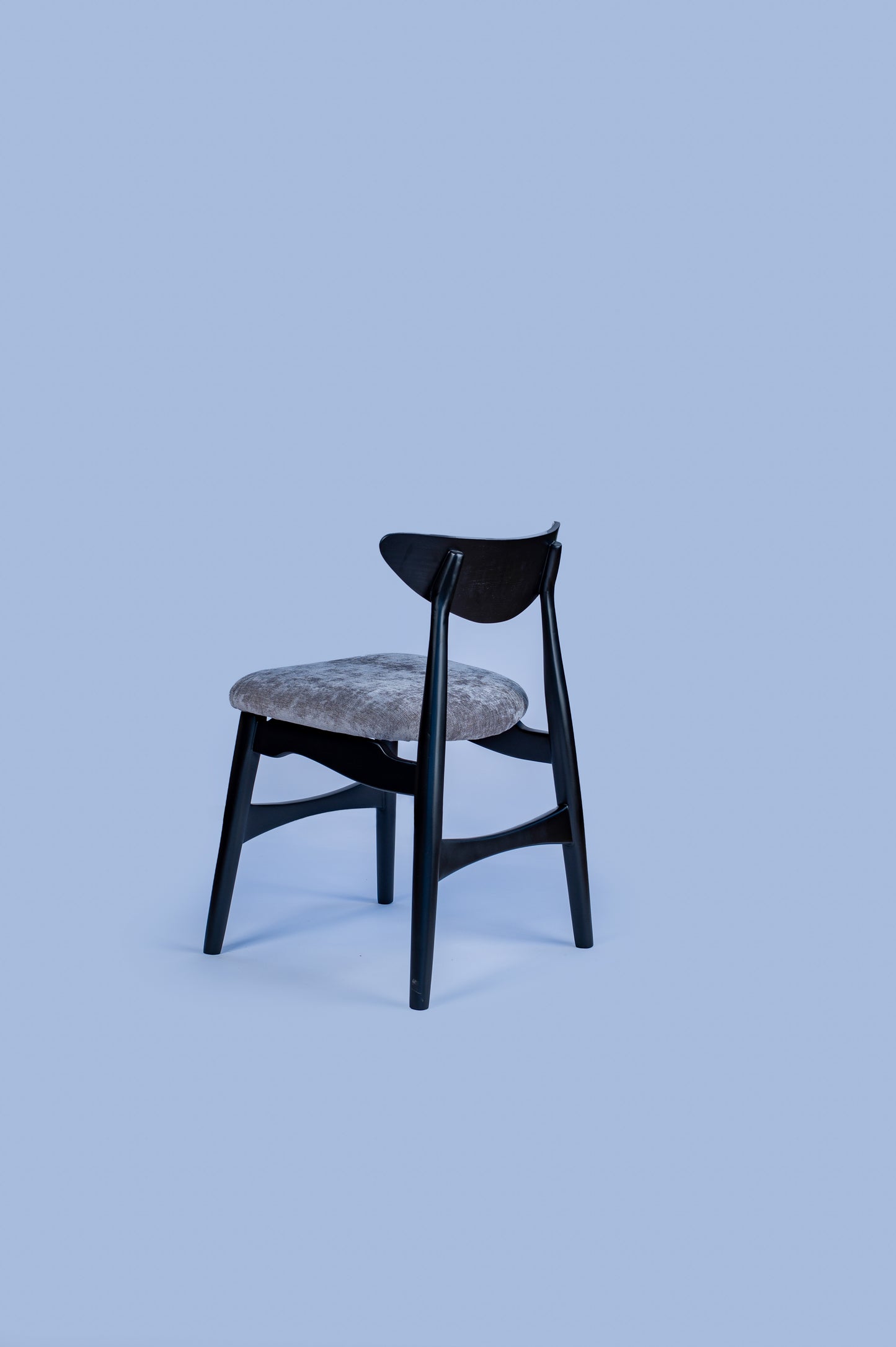 Dining Chair Hettie – Handcrafted Dining Seat (Matt Black)